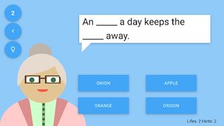 Proverbs Game - Gramma Said - Screenshot 1