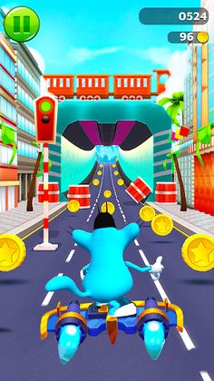 Oggy & Cockroaches Subway Run - Screenshot 1