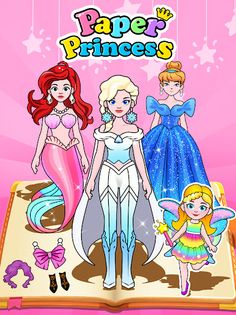 Paper Princess - Doll Dress Up - Screenshot 1