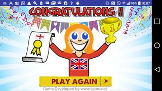 England Map Puzzle Game - Screenshot 3