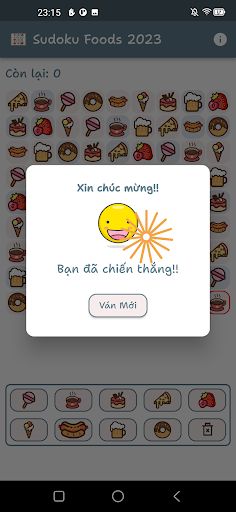Sudoku Foods 2023 - Screenshot 4