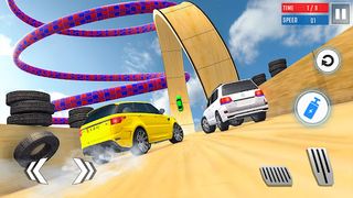 Maga Car Games: GT Stunts Race - Screenshot 1
