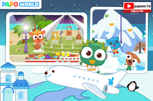 Papo Town: Travel - Screenshot 3