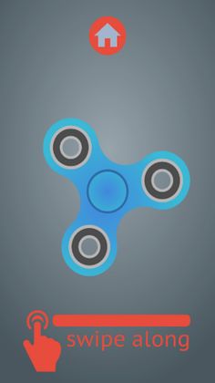 Skull Fidget Spinner Simulator - Screenshot 4