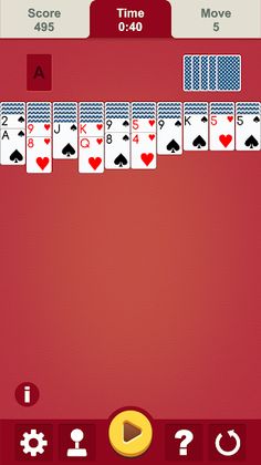 Spider Solitaire - Screenshot 4