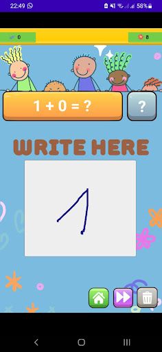 Number Gestures Game - Screenshot 1