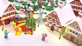 Santa Rush - Screenshot 1