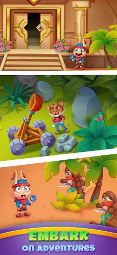 Bunny Heist: Tile Matching - Screenshot 4