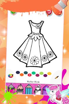 Fashion Coloring Pages - Screenshot 4