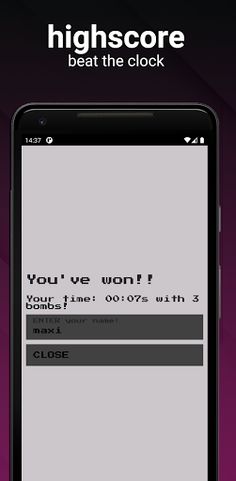 retrosweeper - minesweeper in  - Screenshot 4