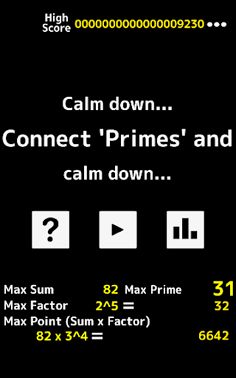 Connect primes and calm down - Screenshot 1