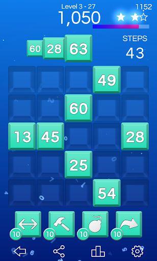 DIV Number Puzzle game - Screenshot 2