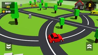 Circle Crash - Blocky Race - Screenshot 1