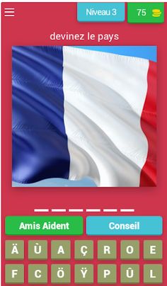 Devinez le drapeau du pays - Screenshot 4