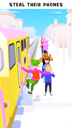 Train Run - Slap them All - Screenshot 1