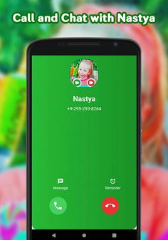 Nastya call you and Chat Simul - Screenshot 2