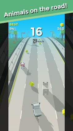 Voxel Drive - Drive Run Game - Screenshot 3