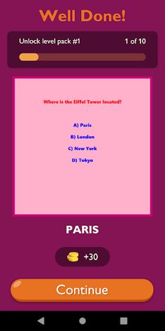 GK 500 Questions Game - Screenshot 2