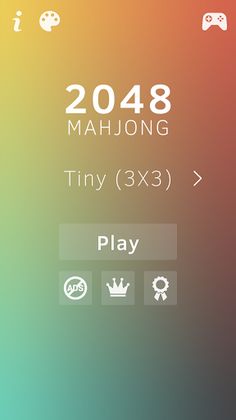 2048 : MAHJONG - Screenshot 2