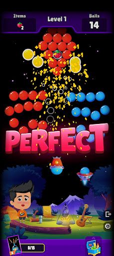 Bubble Shooter War - Online - Screenshot 1