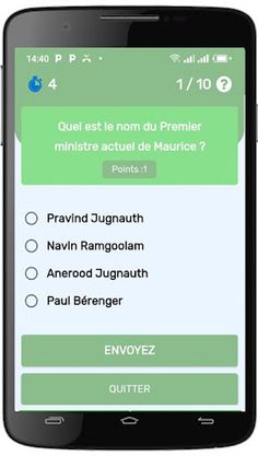 Quiz Maurice - Screenshot 3