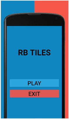 RB Tiles: Tap the blue tile - Screenshot 1
