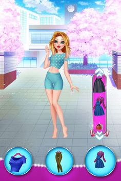 Girls Dress up College Fashion - Screenshot 3