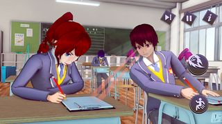 Anime High School Boy Life 3D - Screenshot 1