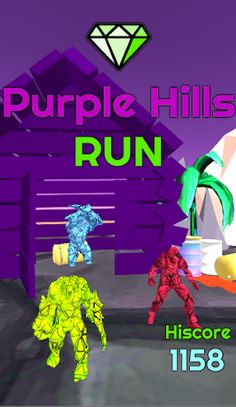 Purple Hills Run - Screenshot 1