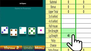 Fabulous Yatzy - Screenshot 2