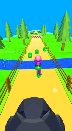 Electro Scooter: Forest Ride - Screenshot 1