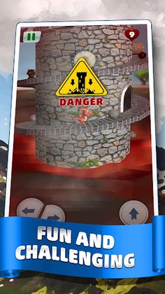🏰 Dragon Climb - Spiral Tower - Screenshot 1