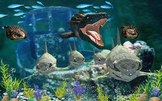 Animal Attack Crocodile Games - Screenshot 1