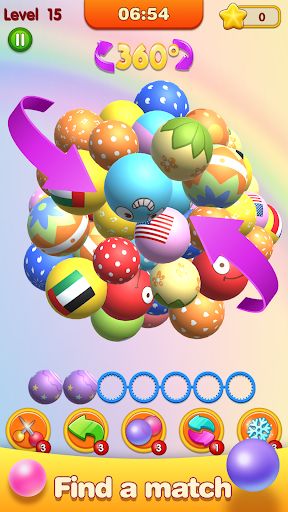 Bubble Match 3D - Screenshot 3