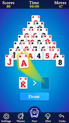 Pyramid Solitaire - Screenshot 3