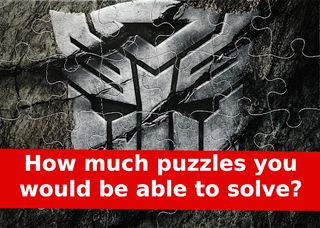 Transformers Beast Wars Puzzle - Screenshot 2