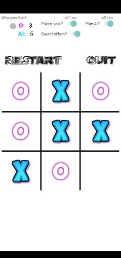 Tic Tac Toe - Screenshot 1
