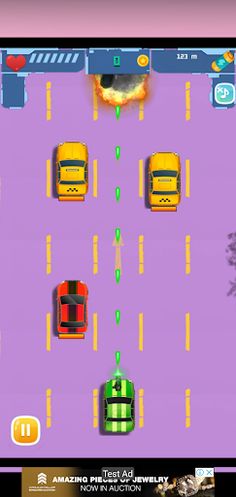 Car Wars - Car racing game - Screenshot 2