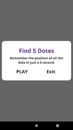 Find Dots - Brain Training - Screenshot 3