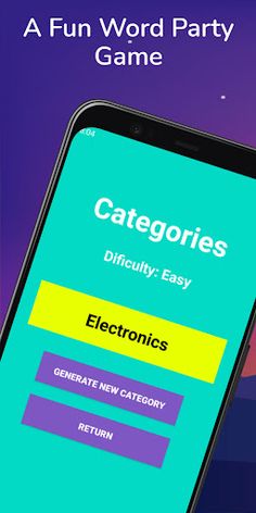 Categories - A Party Game - Screenshot 1