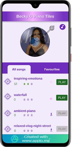 Becky G Piano Tiles - Screenshot 3