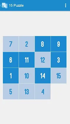 15 Puzzle - Screenshot 2