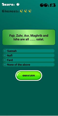 Islamic Quiz - Screenshot 2