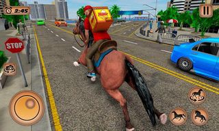 Mounted Horse Riding Pizza - Screenshot 3