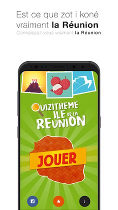 Quiz 974 - jeu sur La Réunion - Screenshot 1