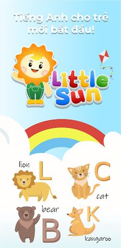 Little Sun – English for Kids - Screenshot 1