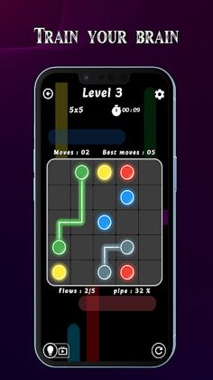 Neon Dots Puzzle Game - Screenshot 4