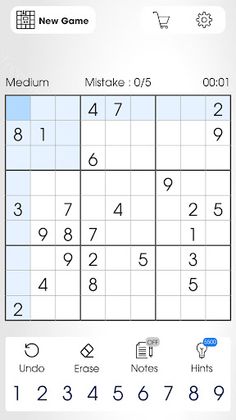 Sudoku Puzzle Games - Screenshot 2