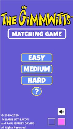 The Gimmwitts™ Matching Card G - Screenshot 1