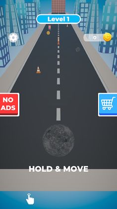 Rock Rolling Run - Screenshot 1
